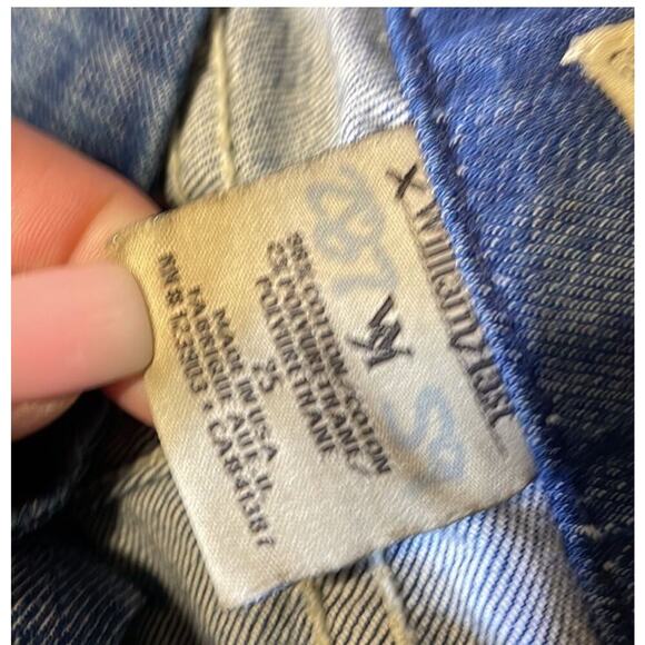 William Rast Lisa Long Short Women's Capri - chino- Knee length shorts 25" - Picture 8 of 9